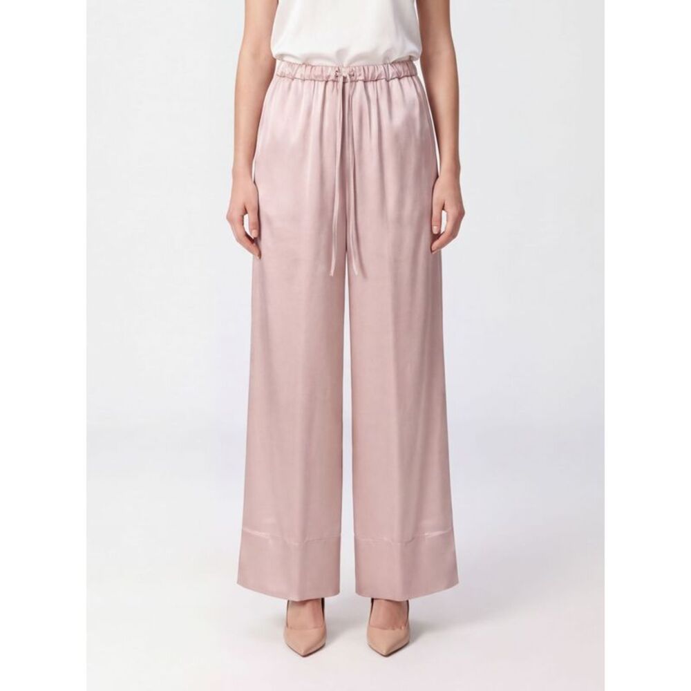 Liviana Conti Women Liviana Conti Grayson Wide-Leg Satin Palazzo Trousers